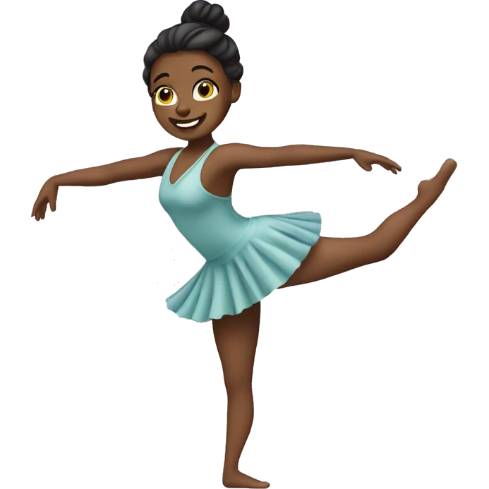 flexible dancing girl emoji