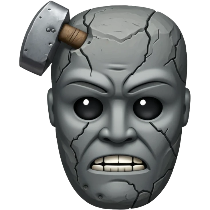 Stone Head War Club emoji