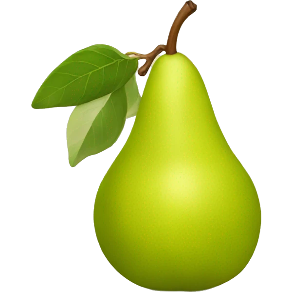 Pear emoji