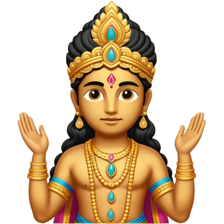 Create god murugan om emoji