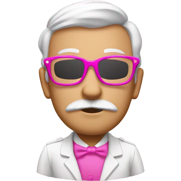 Pink geek bar vape emoji