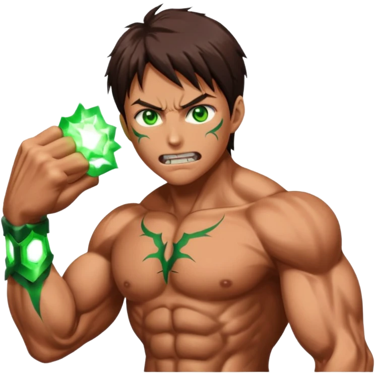 Atatck on titan  eren titan emoji