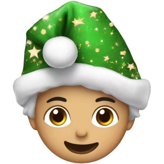 Christmas sparkle emoji