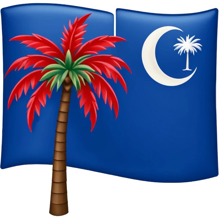 South Carolina flag emoji