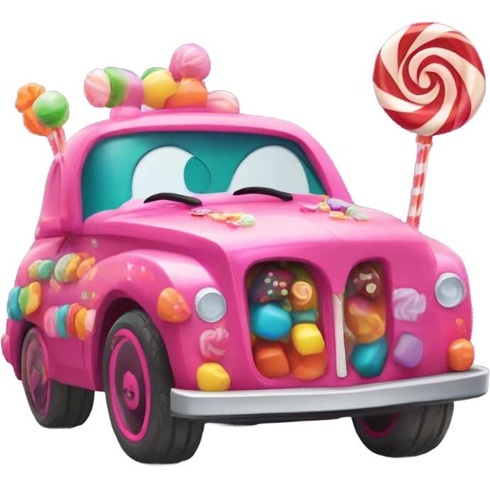 Candy car vanellopoe wreck it ralph emoji