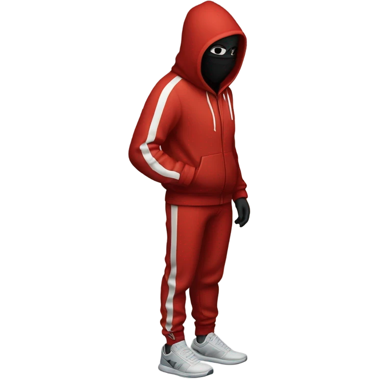 Create player 456 from squid games emoji