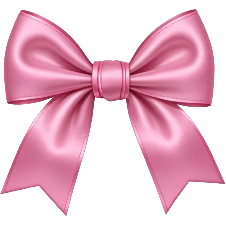 bow pink emoji
