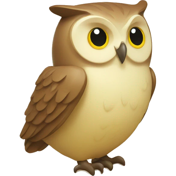 owl on butter emoji