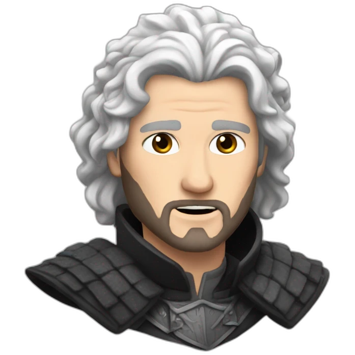 John snow on hors emoji