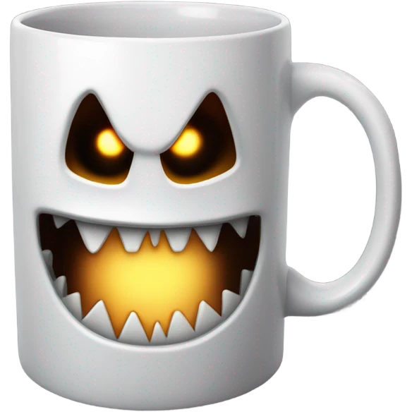 scary mug emoji