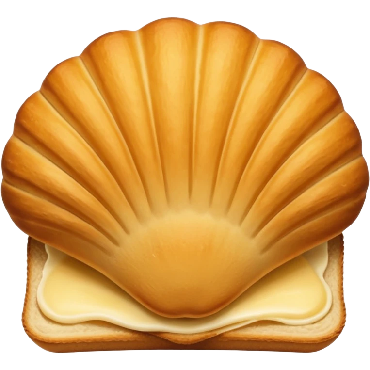 
Madeleine bread emoji