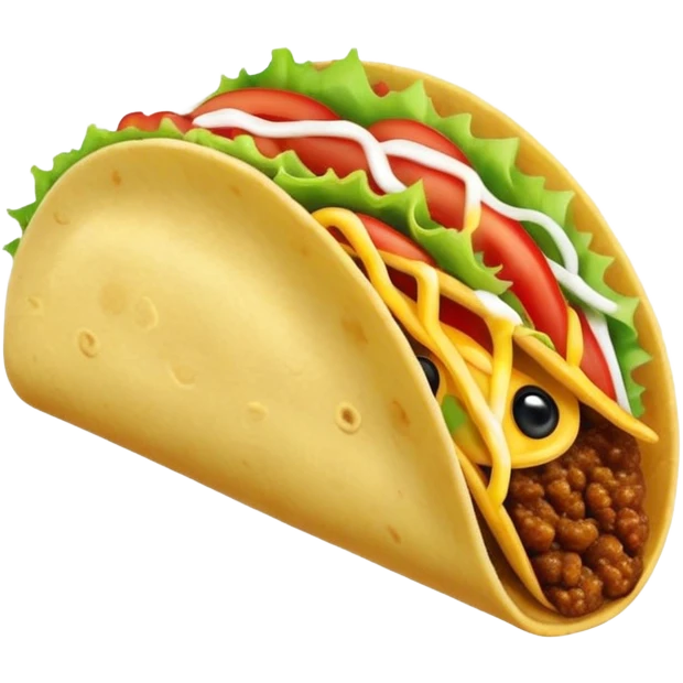 Taco working emoji