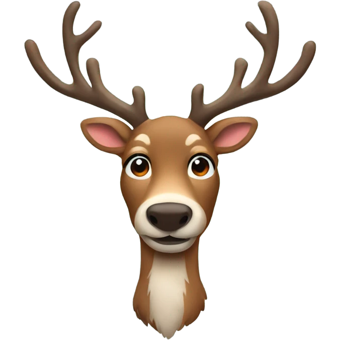 Reindeer emoji