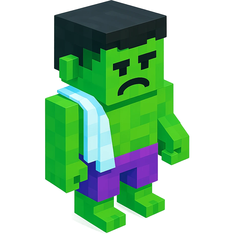 Hulk in Tovel emoji