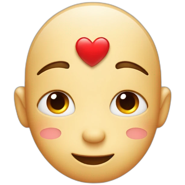 shy emoji with red cheeks and thankful eyes showing heart with their hands emoji