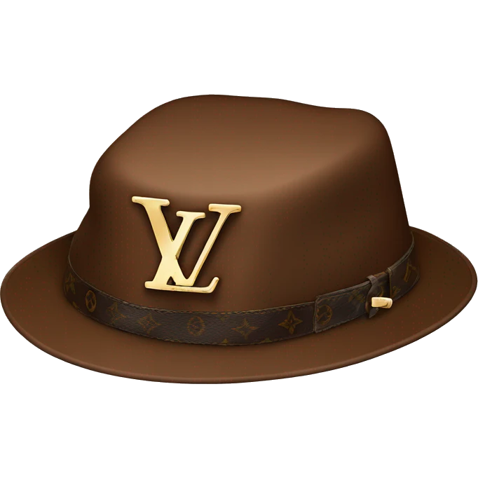 Neverful Louis Vuitton cap mm brown colour  emoji
