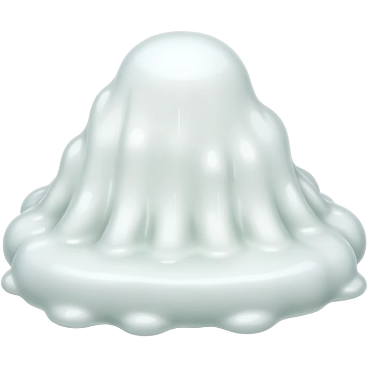 white slime emoji