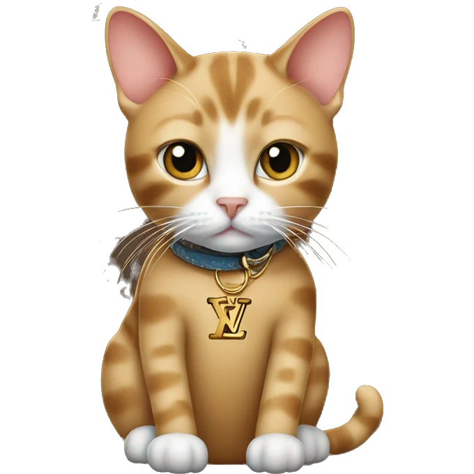 Louis Vuitton Cat emoji