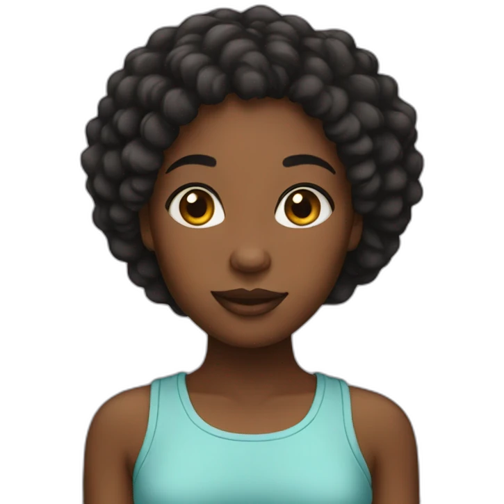 black girl emoji