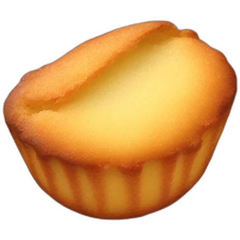 madeleine cake emoji