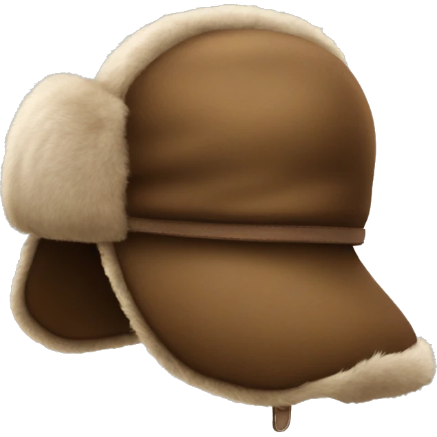 Big aviador fur hat emoji