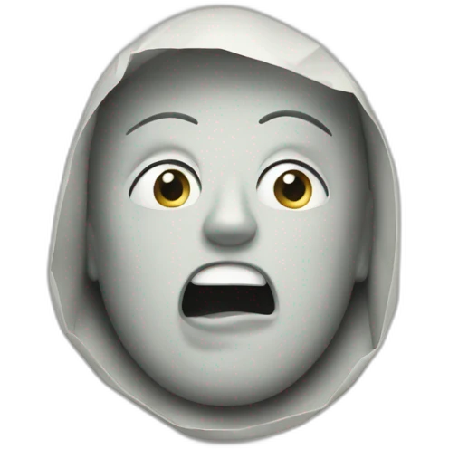 surprised dolar face emoji