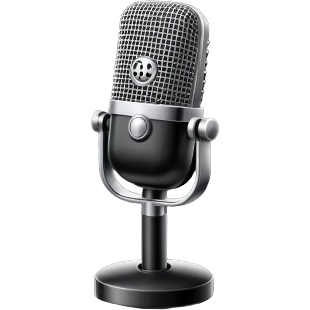 Microphone singing emoji  emoji