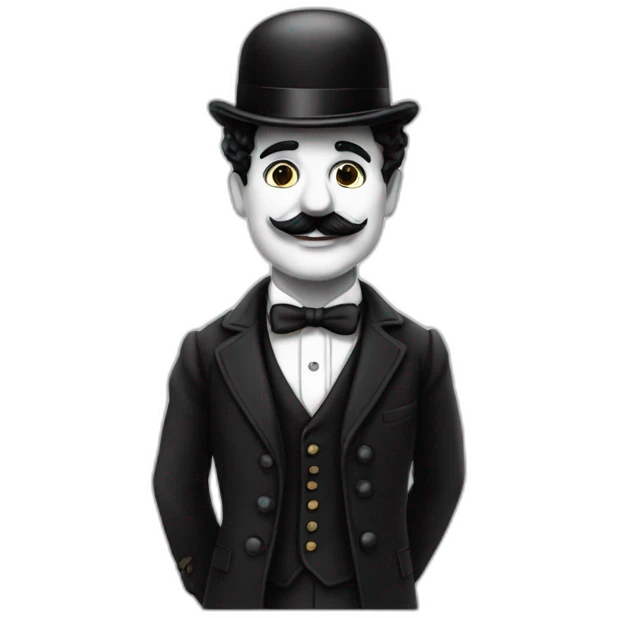 Chavillecharlie chaplin emoji