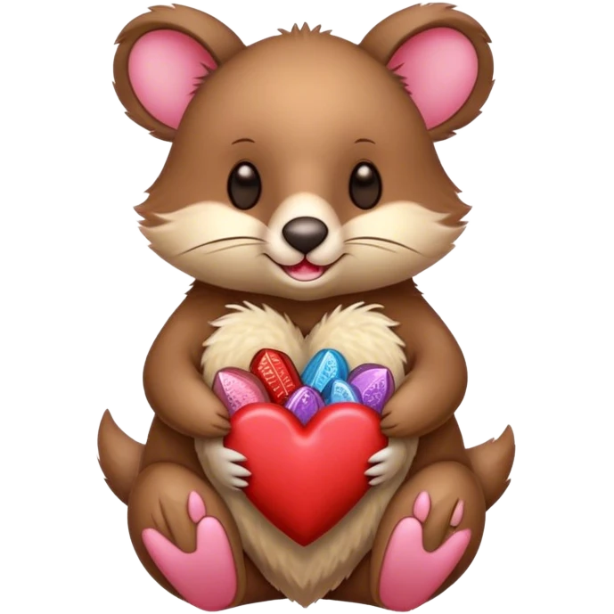 valentine’s day marsupial  emoji