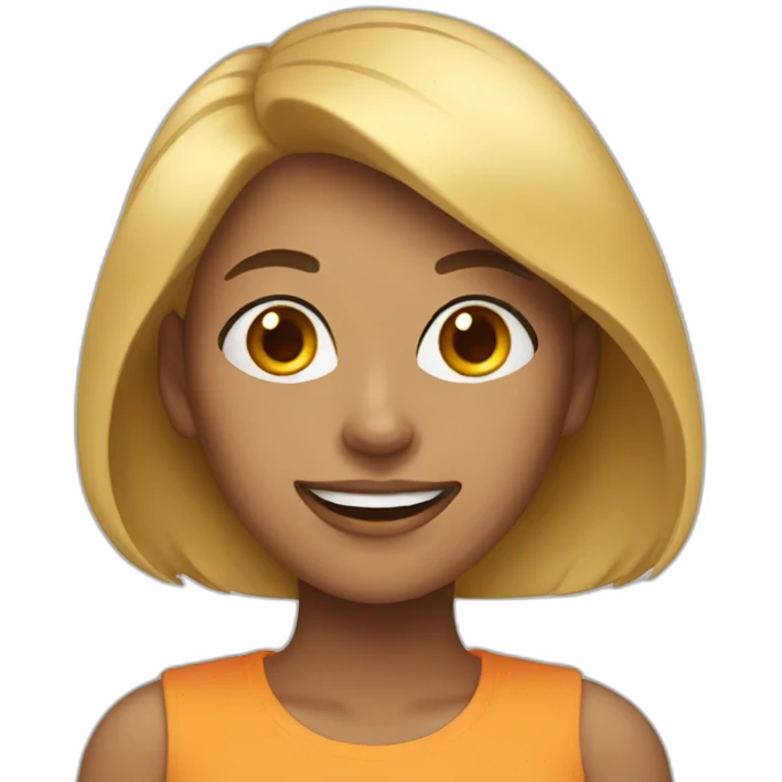 Woman, technology, enjoy games emoji