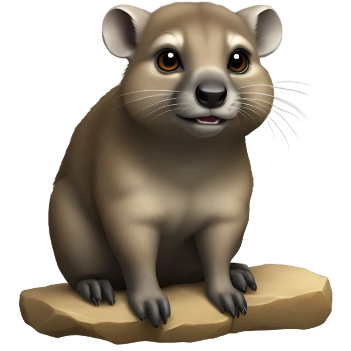Rocky Hyrax emoji