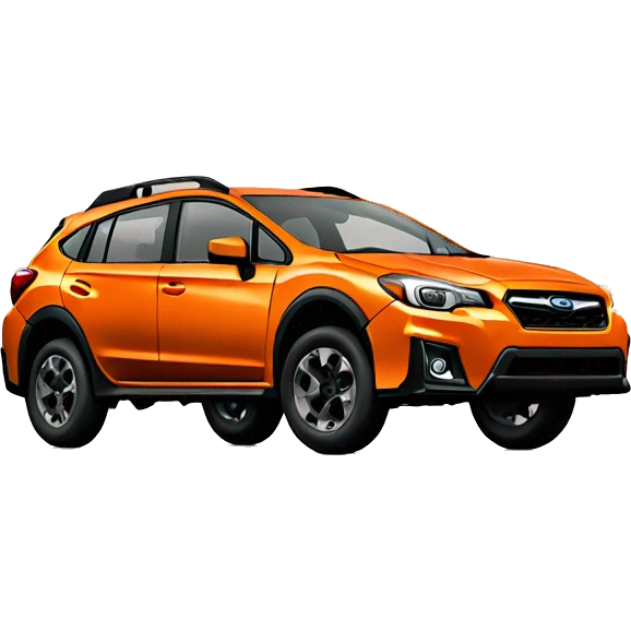 orange subaru crosstrek emoji