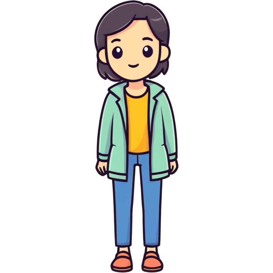 Femme mal habillée  emoji