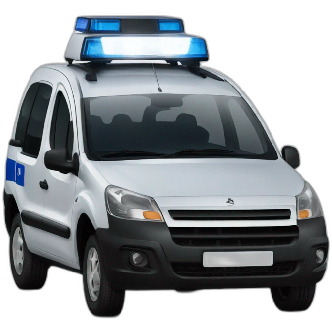 Peugeot-partner police emoji