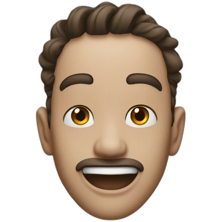extreme pleasure face emoji
