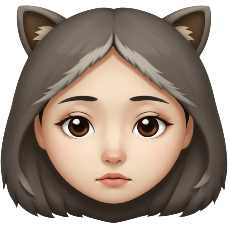 dark circles eyes Raccoon eyes sleepy 皮肤差 亚洲女孩  emoji