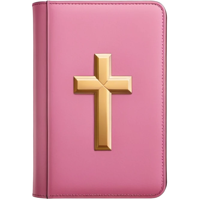 Pink bible emoji