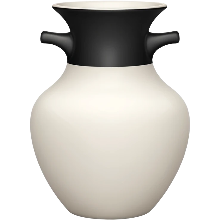 este vaso branco mas sem as flores emoji