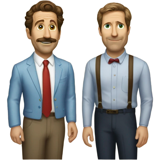 paul f tompkins and scott aukerman emoji