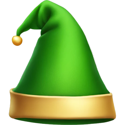 elf hat emoji