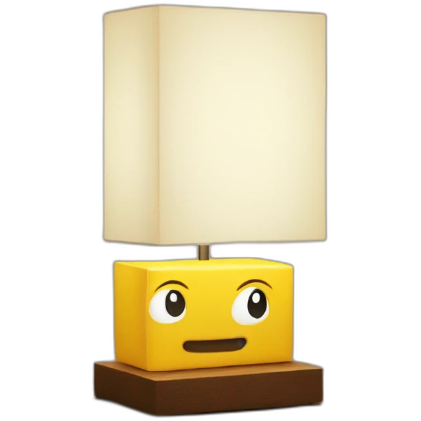 box toys lamp emoji