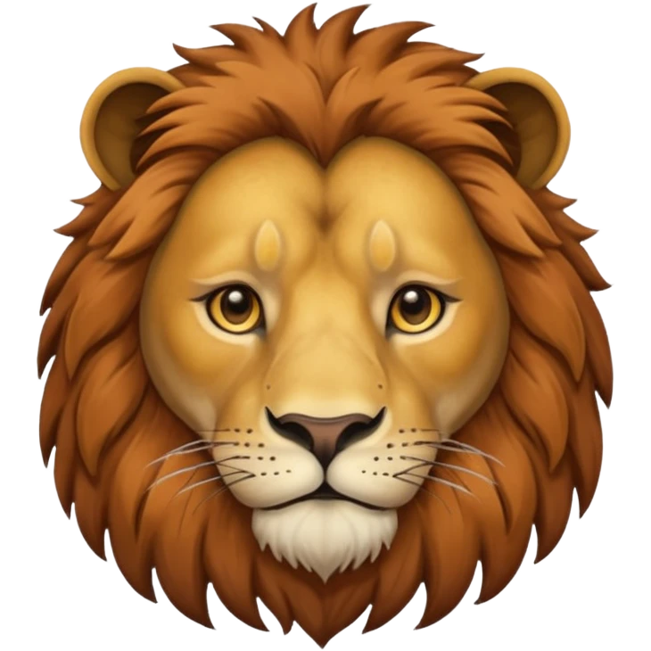 old lion emoji