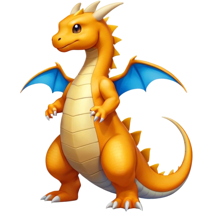 Dragonite (full body) emoji