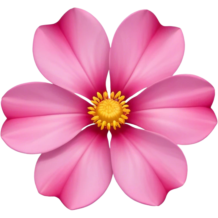 flor rosa emoji