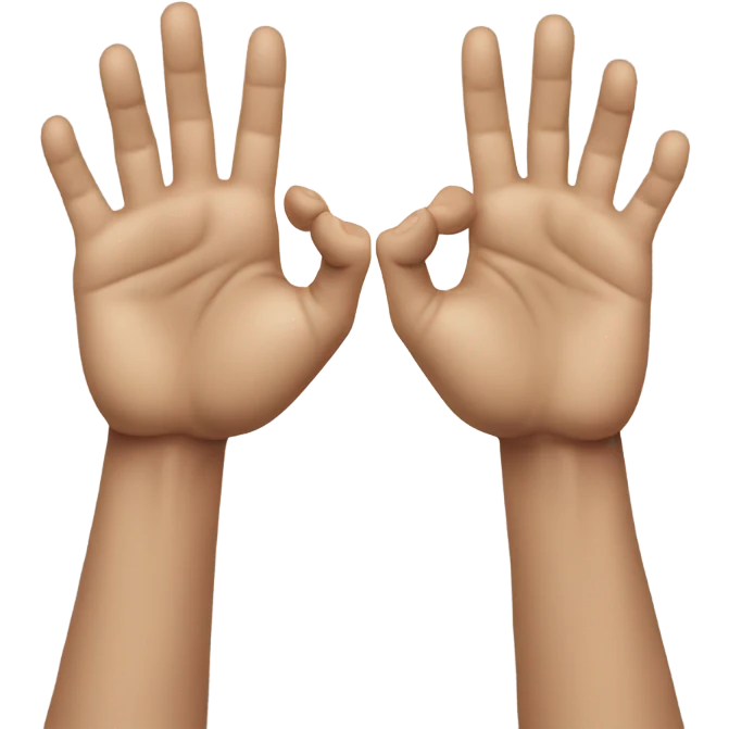 confused with hands emoji