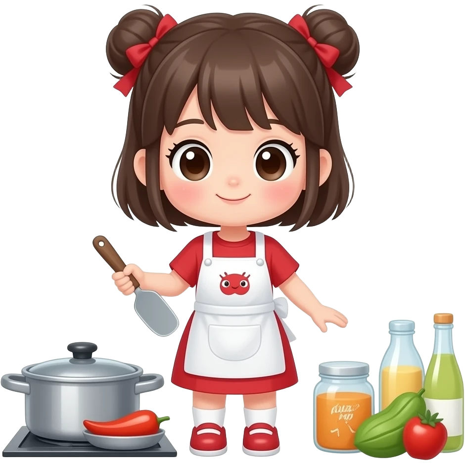 cooking cute kawaii emoji