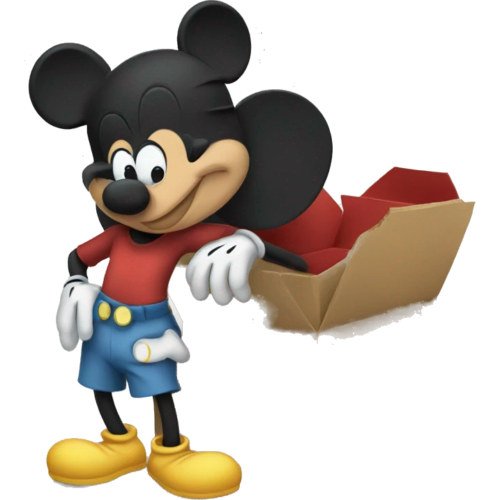 Mickey mouse emoji