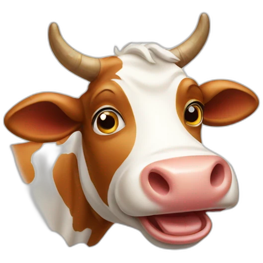 laughing-cow emoji