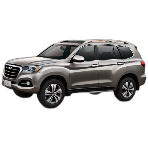 Haval H9 SUV on desert emoji