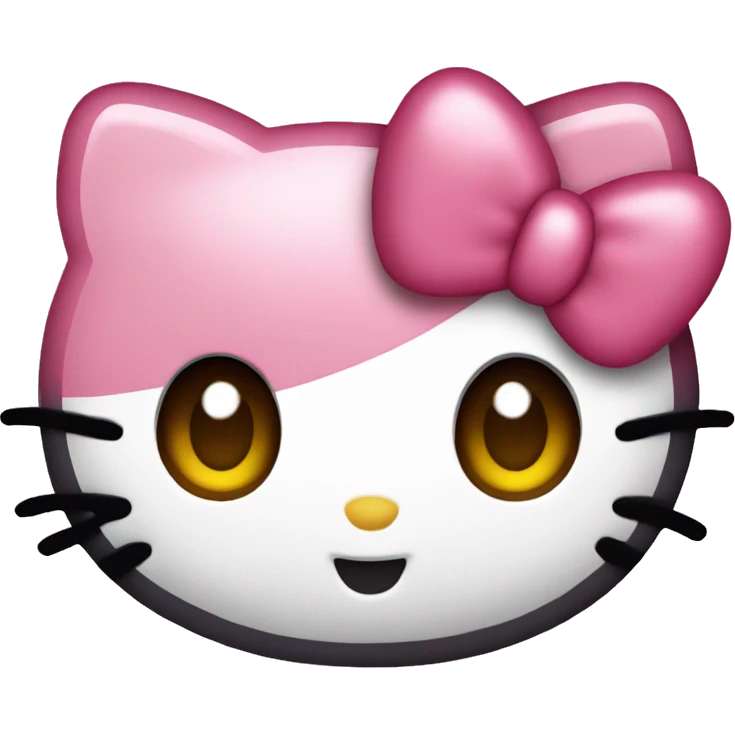 Hello kitty heart emoji
